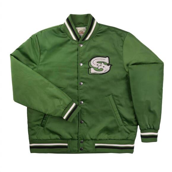 NEW SENDERO PROVISIONS CO. diver satin finish jacket in kelly green - Picture 3 of 4